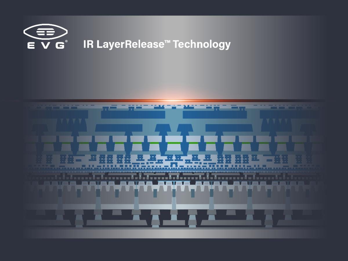EV Group&rsquo;s IR LayerRelease&trade; technology enables nanometer-precision layer transfer through silicon, eliminating glass substrates for advanced packaging and enabling thin-layer 3D stacking.
