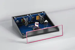 LiDAR sensor exploded view with mirror bonding and cover window bonding applications highlighted in magenta for illustration (Figure: DELO) LiDAR sensor exploded view with mirror bonding and cover window bonding applications highlighted in magenta for illustration (Figure: DELO)