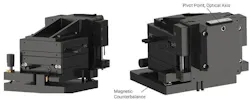 Rearward and forward facing, oblique view of F-141 PINovAlign42 Robotic Photonics Aligner Rearward and forward facing, oblique view of F-141 PINovAlign42 Robotic Photonics Aligner
