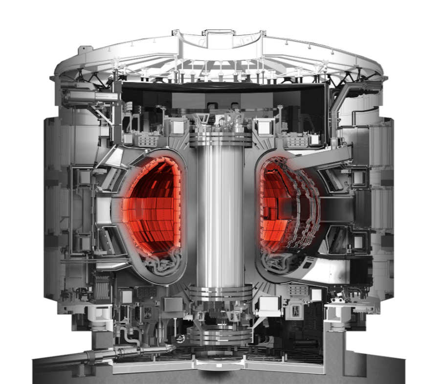 ITER&rsquo;s blanket (left) and divertor (right) will be equipped with a mechanical monitoring system featuring 12 km of specialized optical fiber developed by Exail and Photonics Bretagne. The blanket protects the reactor walls and magnets from heat and neutron flux, while the divertor extracts heat and fusion by-products from the plasma.