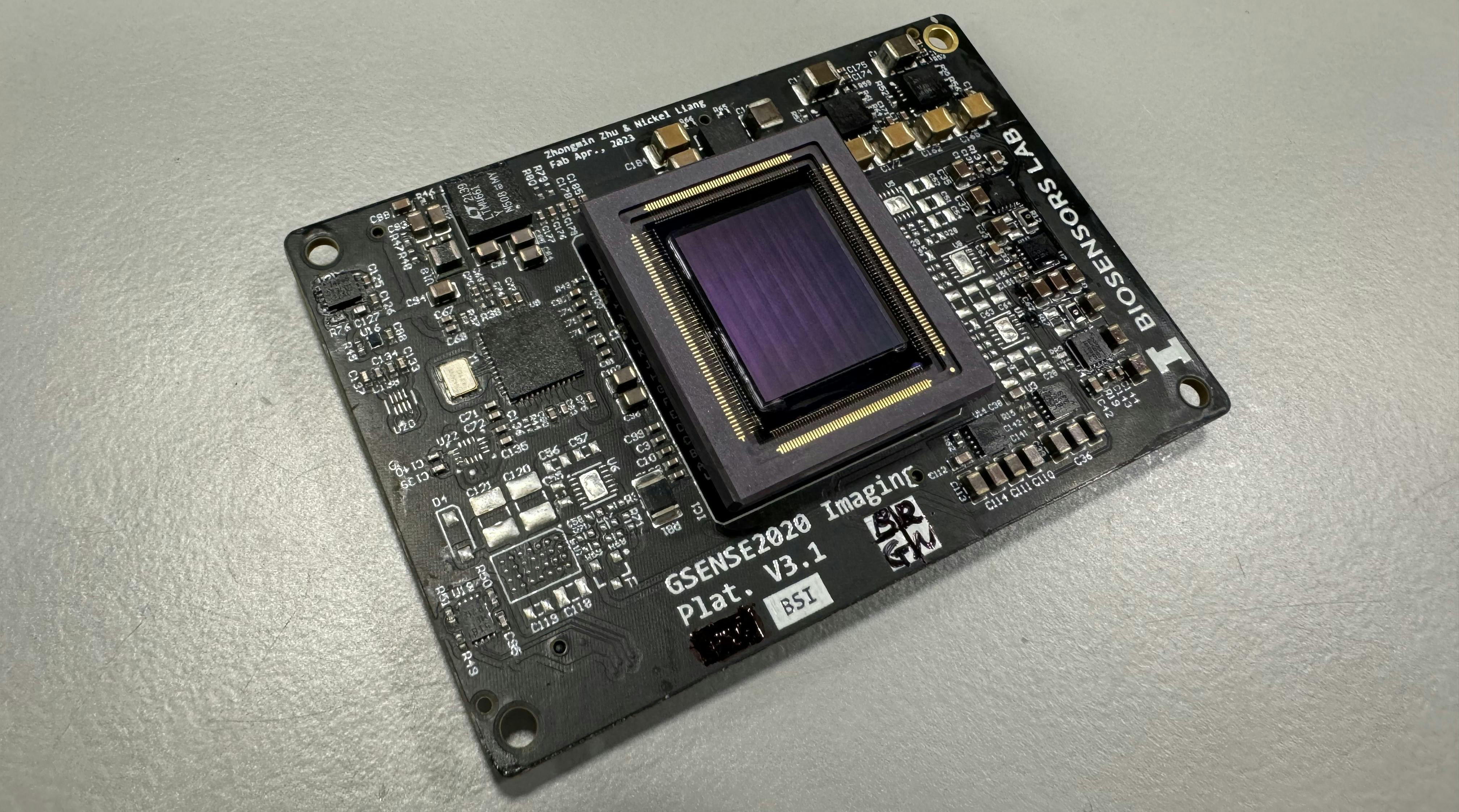 The camera, inspired by mantis shrimp vision, captures ultraviolet, near-infrared, and visible images using a single chip.