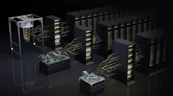 Artist rendering of quantum GPU-supercomputing, with integration via Nvidia NVQLink.