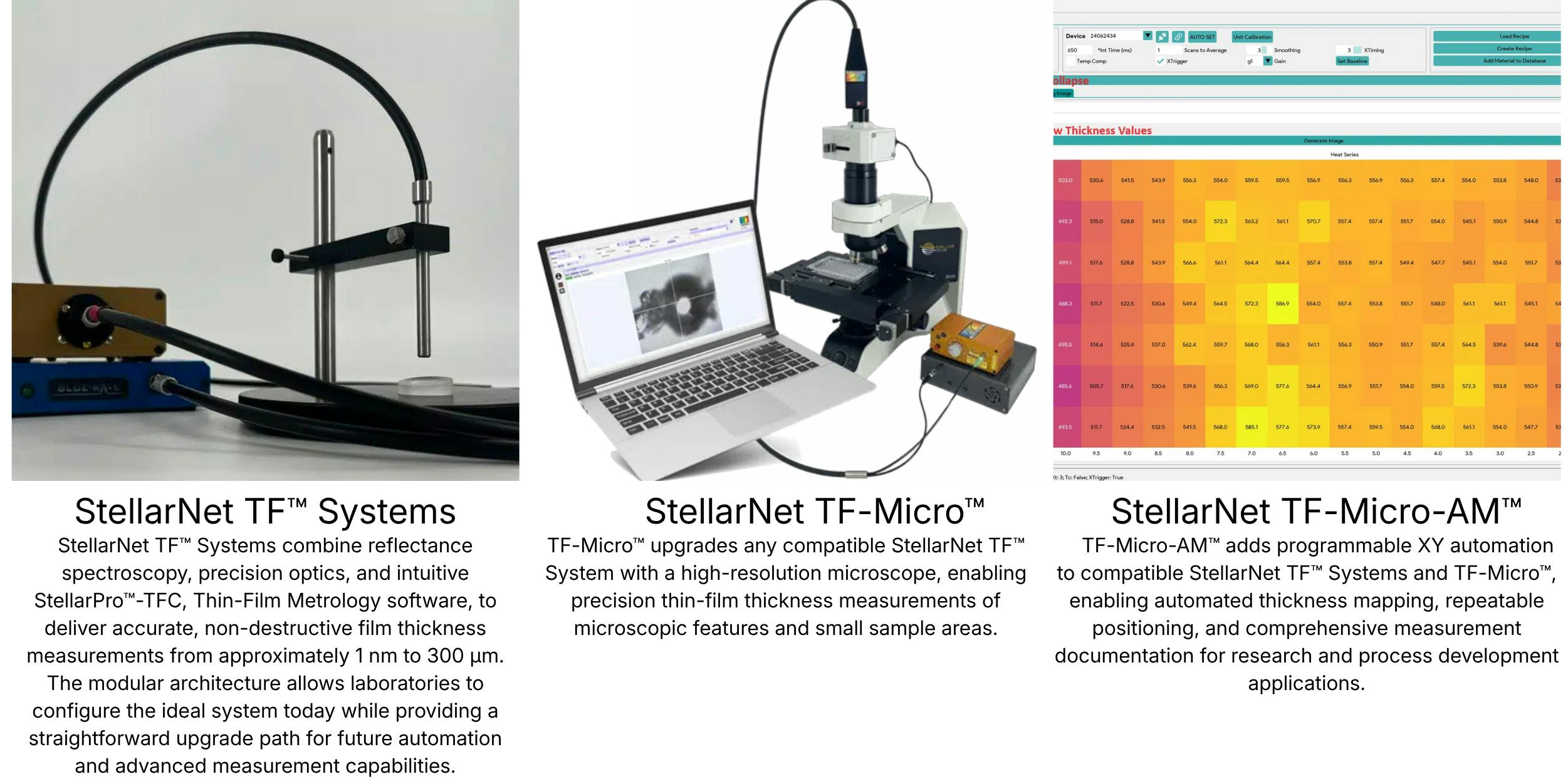 StellarNet TF&trade; Systems