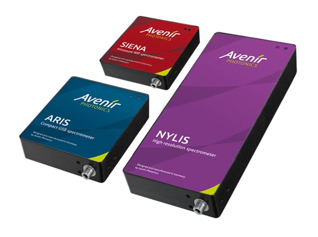 The ARIS (UV-VIS), SIENA (NIR), and NYLIS (high-resolution) compact spectrometer families