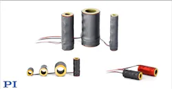 PI's ring-type PZT actuators for optical and mechanical applications, available in twelve standard sizes.