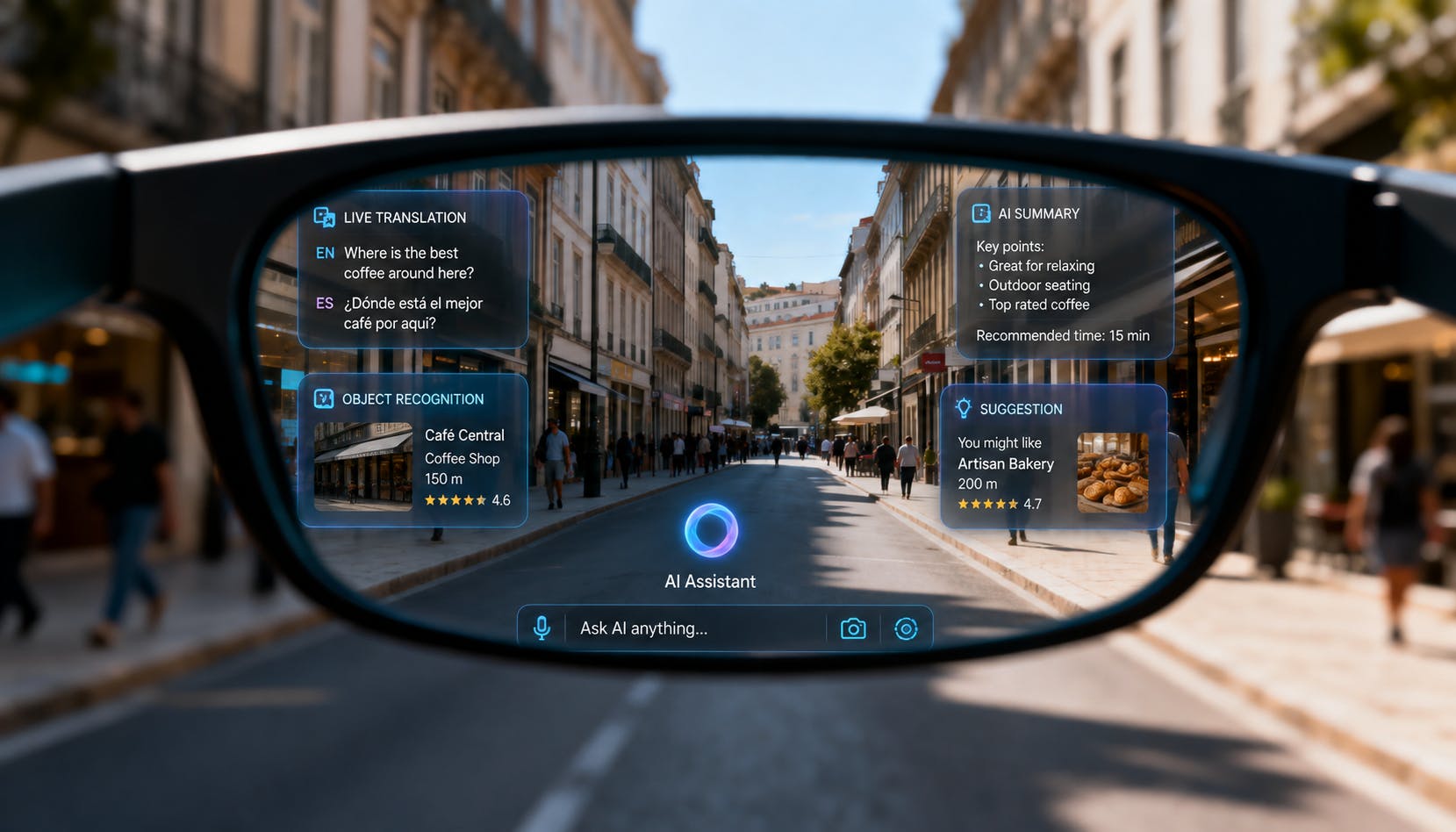 Context-aware AR applications require optical systems to maintain readable, high-contrast information across changing real-world environments, which makes legibility and visual comfort increasingly important measures of performance.