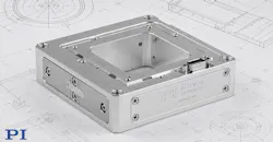 PI’s P-733 piezo nanopositioning stage provides 3-axis motion with resolution down to 1 Å for super-resolution microscopy, AFM, surface metrology, and advanced imaging applications.