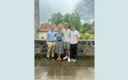 The team (left to right): Andreas Geilen, Birgit Stiller, Simon Seiderer, and Luan Sliwa.