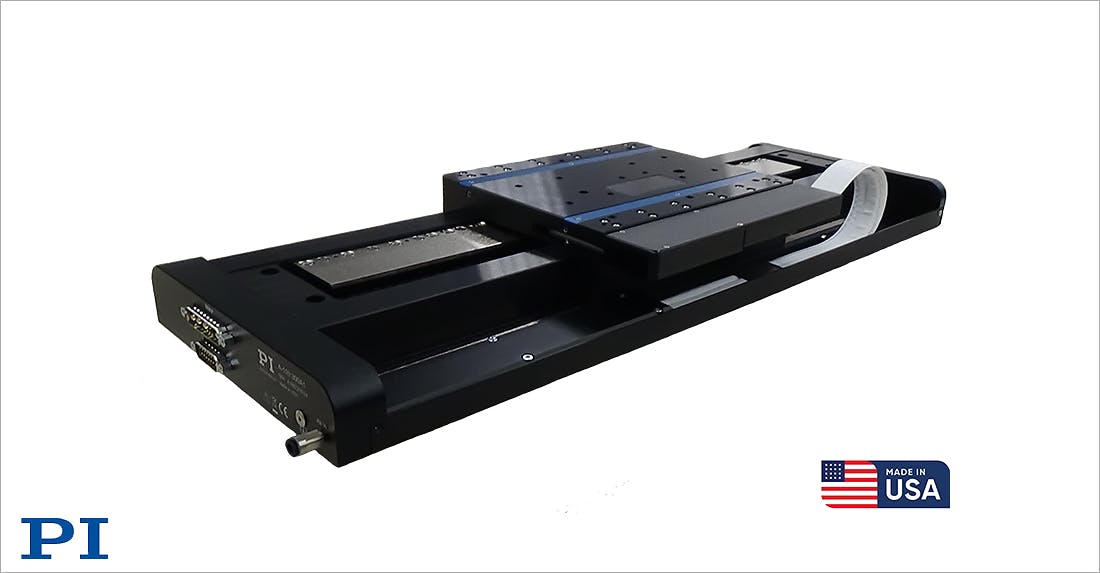 A-110 Air Bearing Linear Stage provides High-Precision Motion for Semicoductor, Optics, Metrology, and Scanning Applications