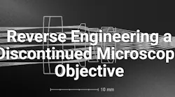 Reverse Engineering a Discontinued Microscope Objective