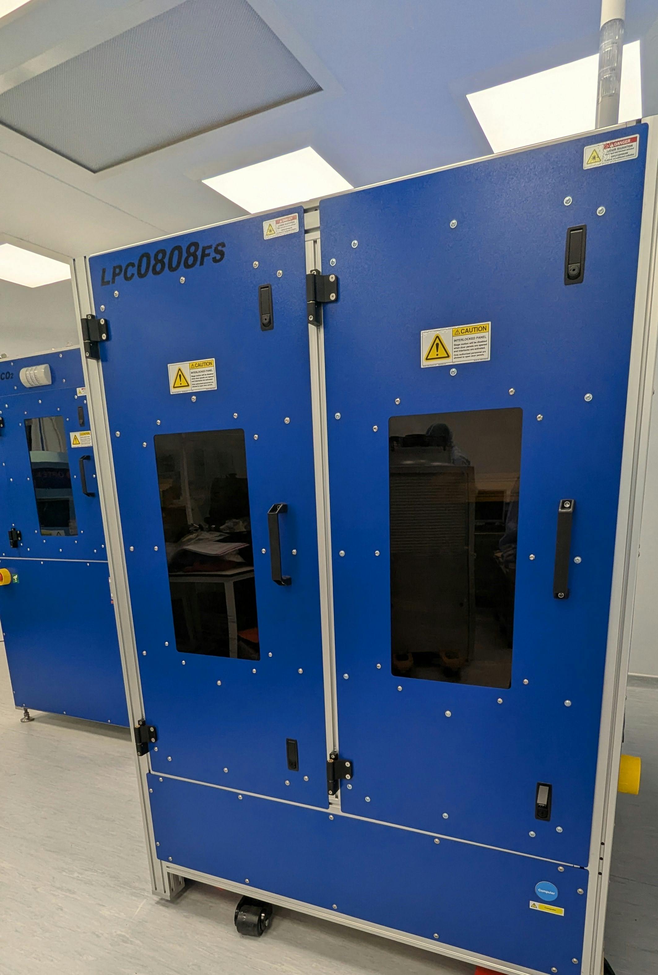 Front view of the Laser Precision Cutting platform from Bold Laser Automation
