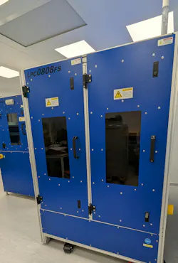 Front view of the Laser Precision Cutting platform from Bold Laser Automation