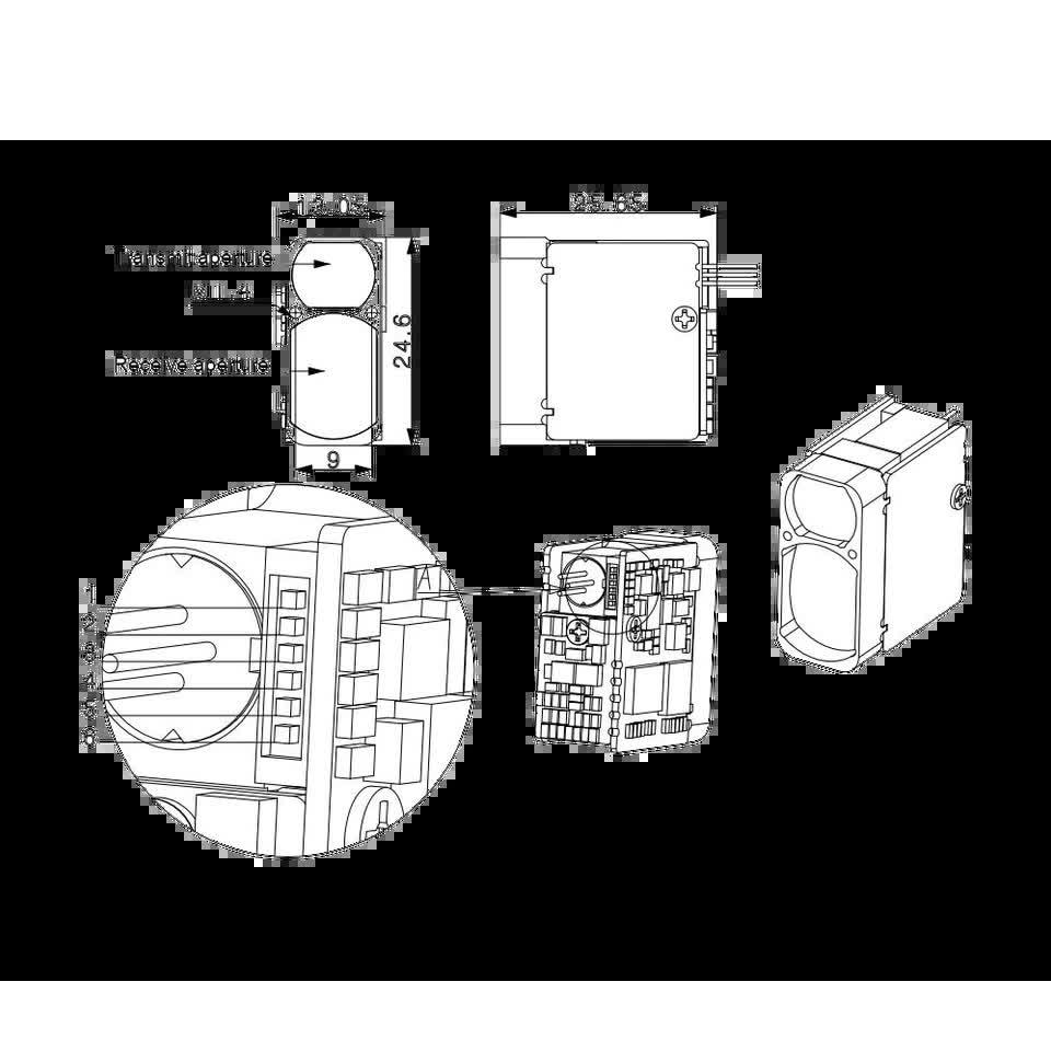 ERDI LR1200E2 905 nm laser ranging module
