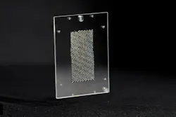 A lenslet array manufactured by Leonardo.