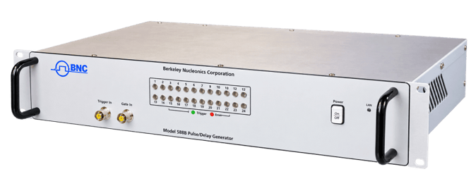 The Model 588B 24-channel rackmount pulse generator.