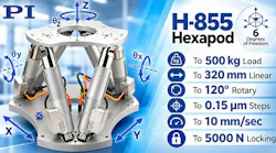PI’s New ½ Ton High-Load Hexapod Family Combines Sub-Micron Precision with 6-Axis Motion and Payloads up to 500 kg