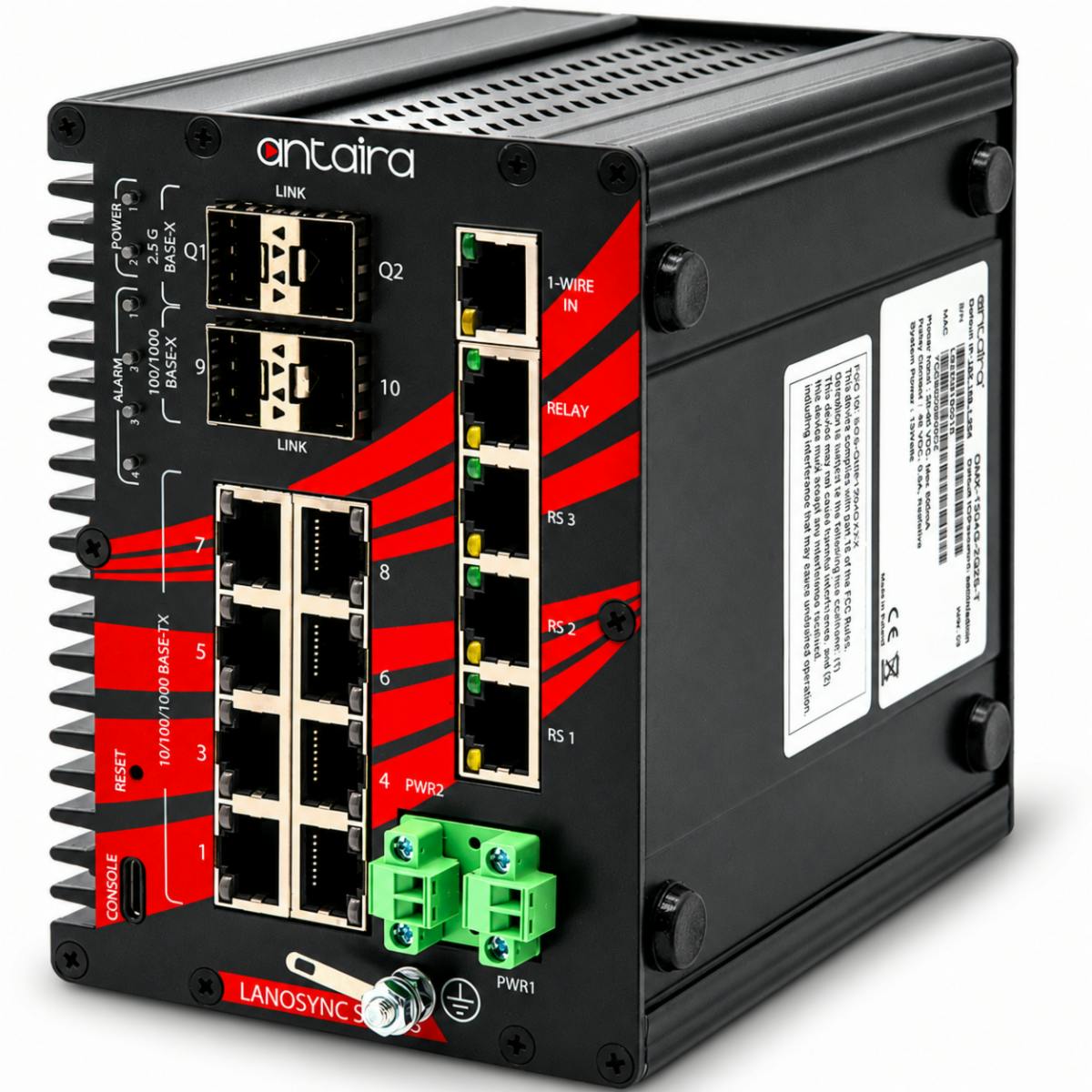 Antaira Launches LanoSync™ Q-Series Industrial Network Switches ...