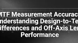 MTF Measurement Accuracy: Understanding Design-to-Test Differences and Off-Axis Lens Performance